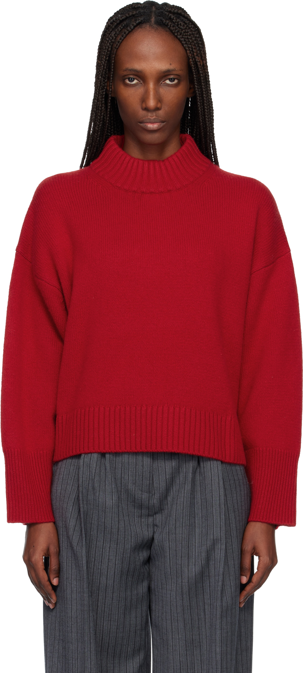 arch4 Red Rozzie Turtleneck