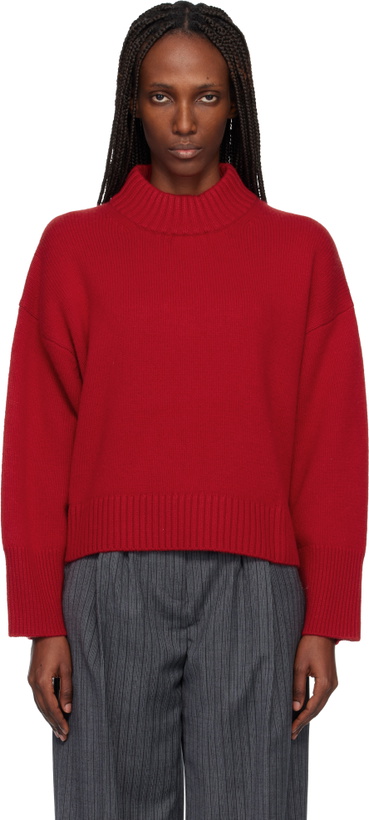 Photo: arch4 Red Rozzie Turtleneck