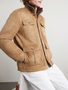 Valstar - Brera Padded Suede Field Jacket - Brown
