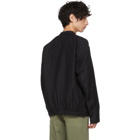 Issey Miyake Men Reversible Black Stitch DFC Zip-Up Sweater