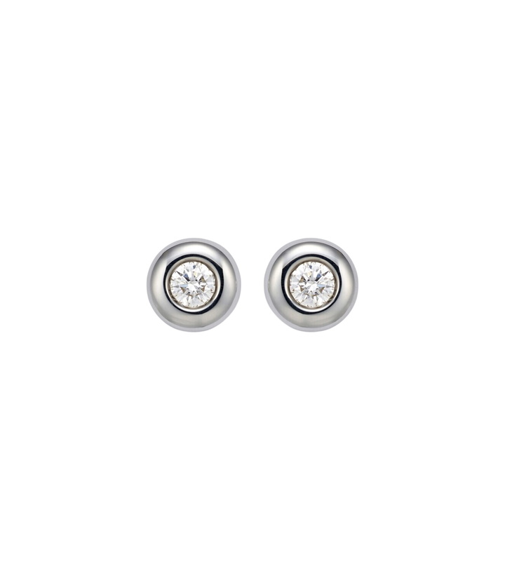 Photo: David Yurman Sterling silver earrings with diamonds
