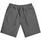 Colorful Standard Men's Classic Organic Sweat Short in LavaGrey