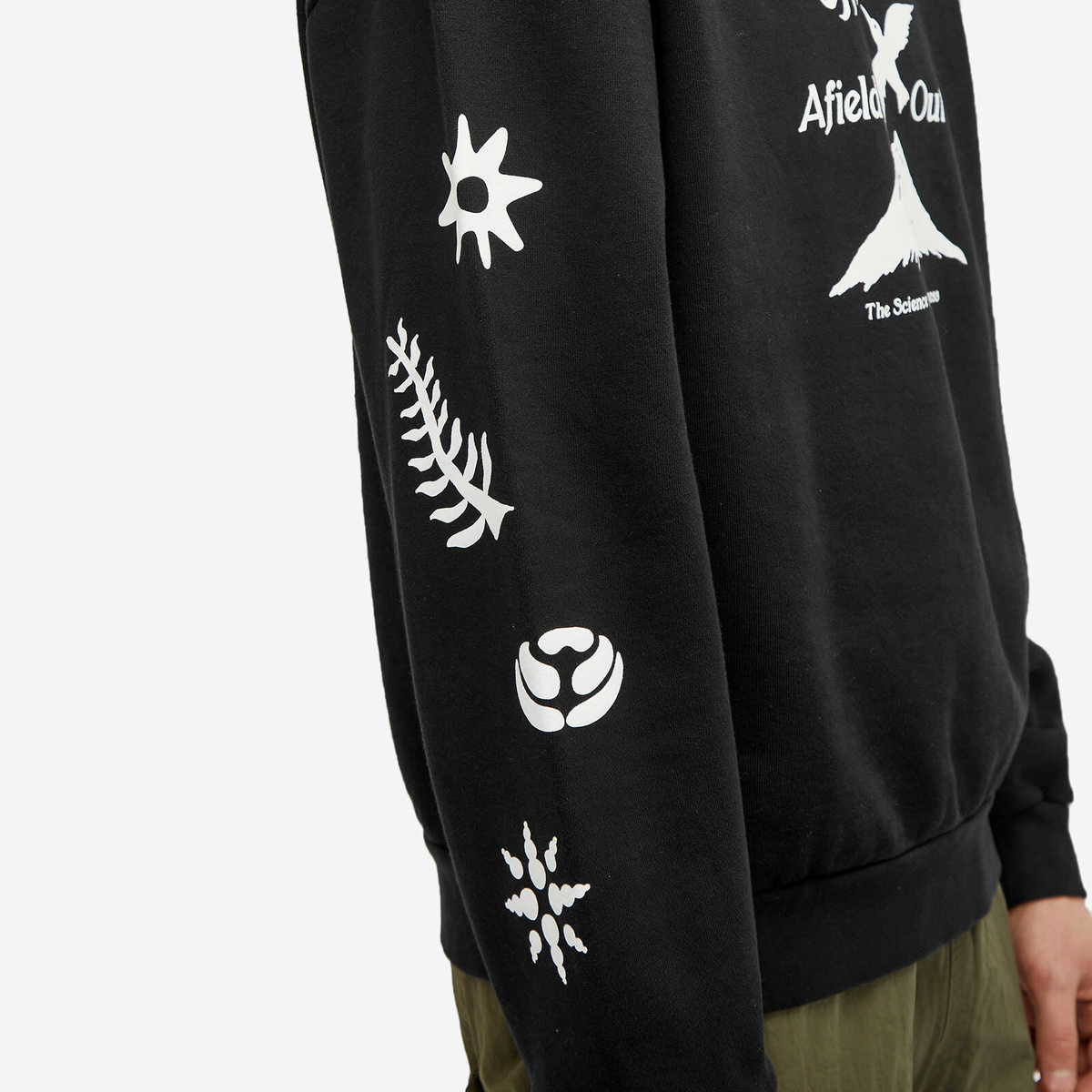 Afield Out Men's Conscious Crew Sweat in Black