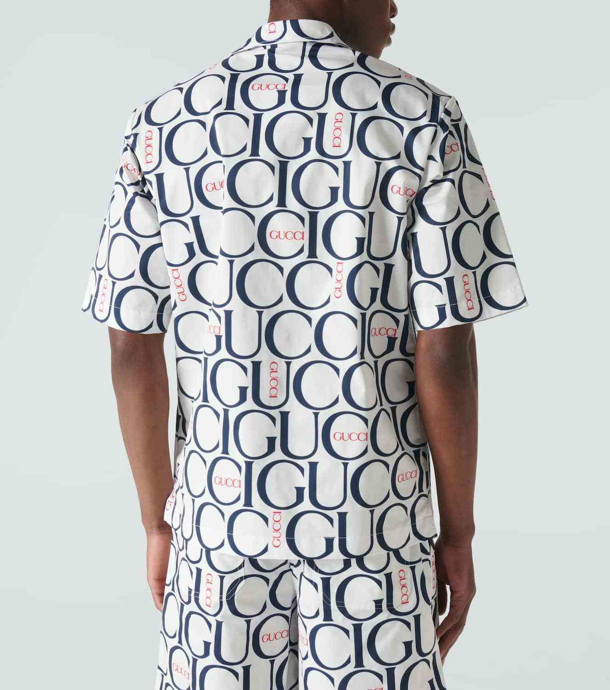 Gucci Logo bowling shirt