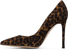 Gianvito Rossi Brown Gianvito 105 Heels