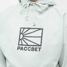 PACCBET Men's Logo Popover Hoody in LightBlue