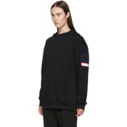 Acne Studios Black Hanging Phone Fog Hoodie