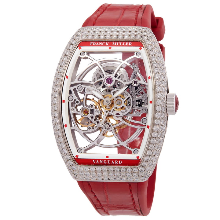 Photo: Franck Muller Vanguard Hand Wind Diamond Ladies Watch V 35 S6 SQT D AC RG AC