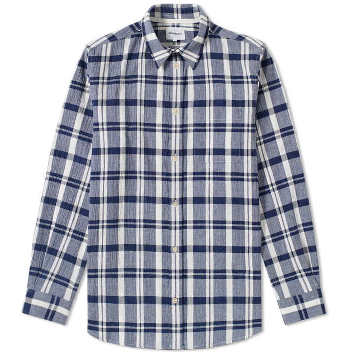 Photo: Norse Projects Villads Textured Check Shirt