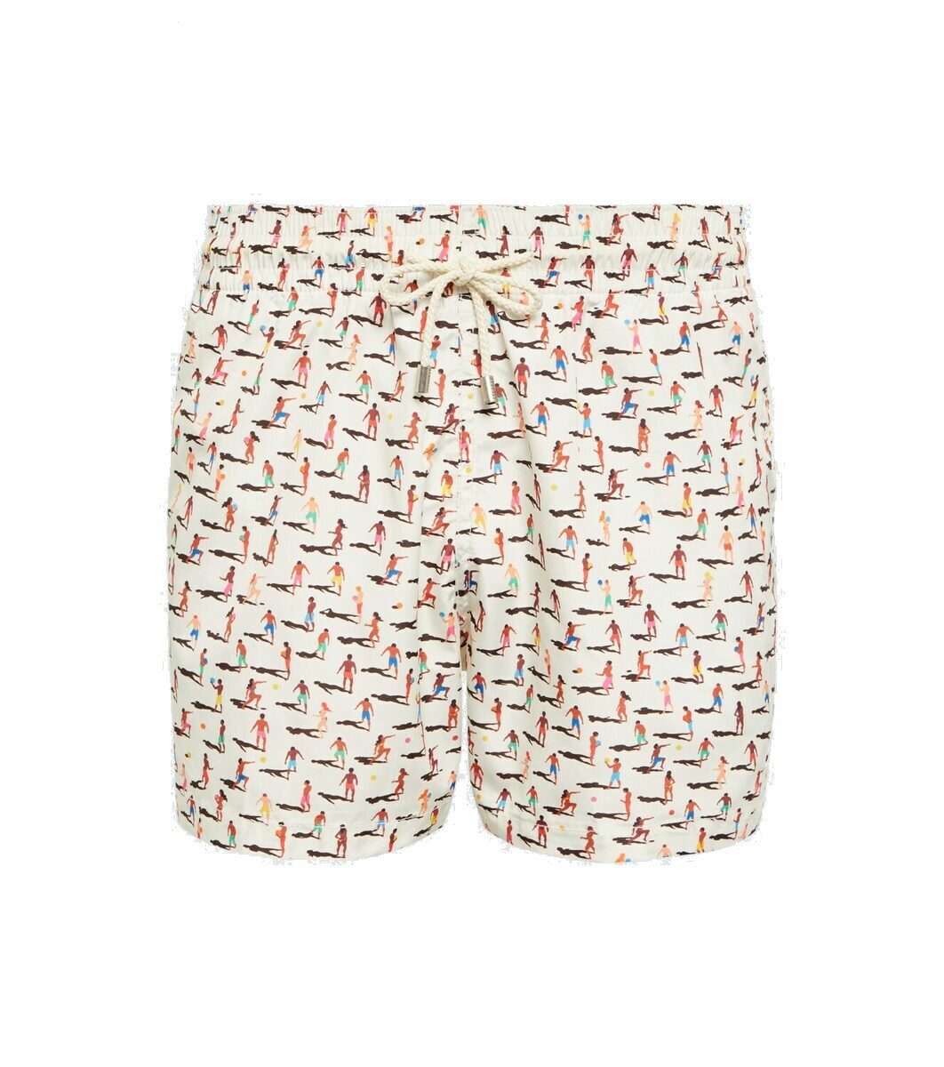 Photo: Arrels Barcelona x Malika Favre printed swim shorts
