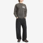 Aries Men's Aged Ancient Temple Long Sleeve T-Shirt in Black