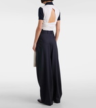 Loewe Wool and cashmere-blend polo shirt