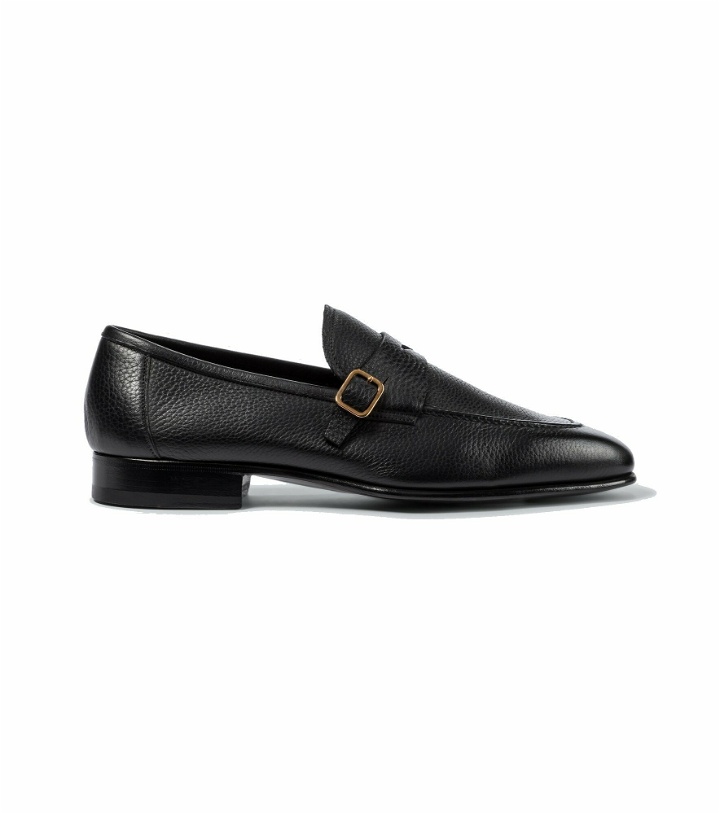 Photo: Tom Ford - Leather York Chain loafers