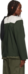 SC103 Green Compass Blouse