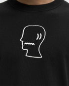 Brain Dead BRAIN DEAD LOGO HEAD TEE Black Mens Shortsleefe