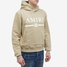 AMIRI Men's Ma Bar Logo Hoodie in Tan