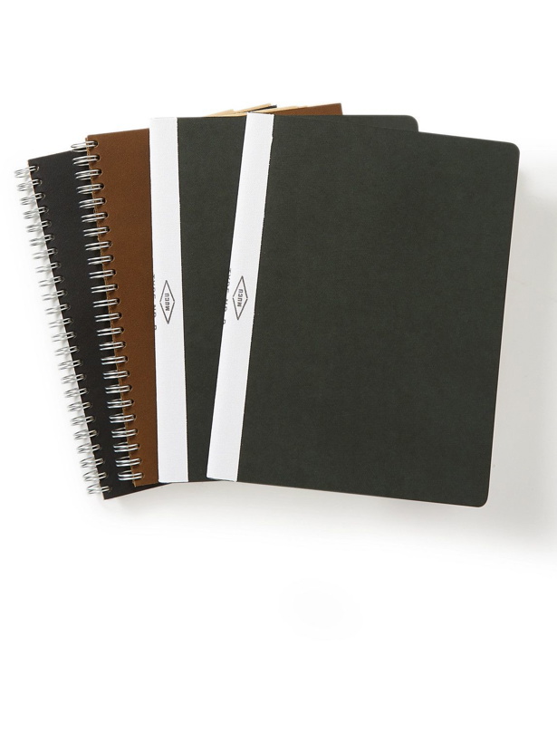 Photo: Japan Best - Set of Four Leather Notebooks