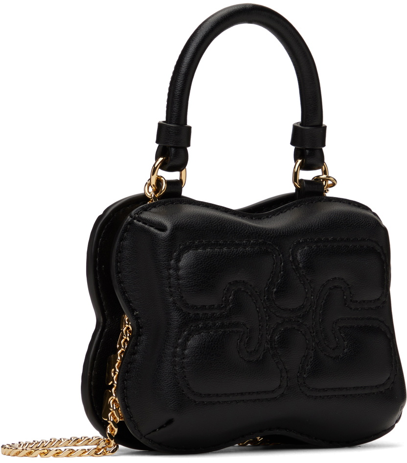 最終セール！新品【GANNI】ブラック BUTTERFLY TOP HANDLE Black Black Butterfly Top Handle Bag | GANNI US