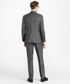 Brooks Brothers Men's Milano Fit Two-Button Stripe 1818 Suit | Grey