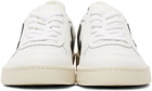 Veja White & Black V-10 Sneakers