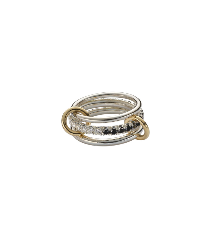 Photo: Spinelli Kilcollin Petunia Eclipse sterling silver and 18kt gold ring with diamonds