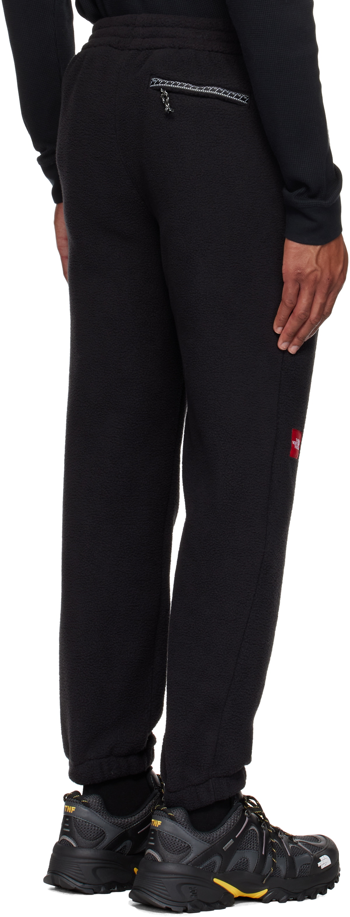 The North Face Black 'TNF' Fleeski Sweatpants