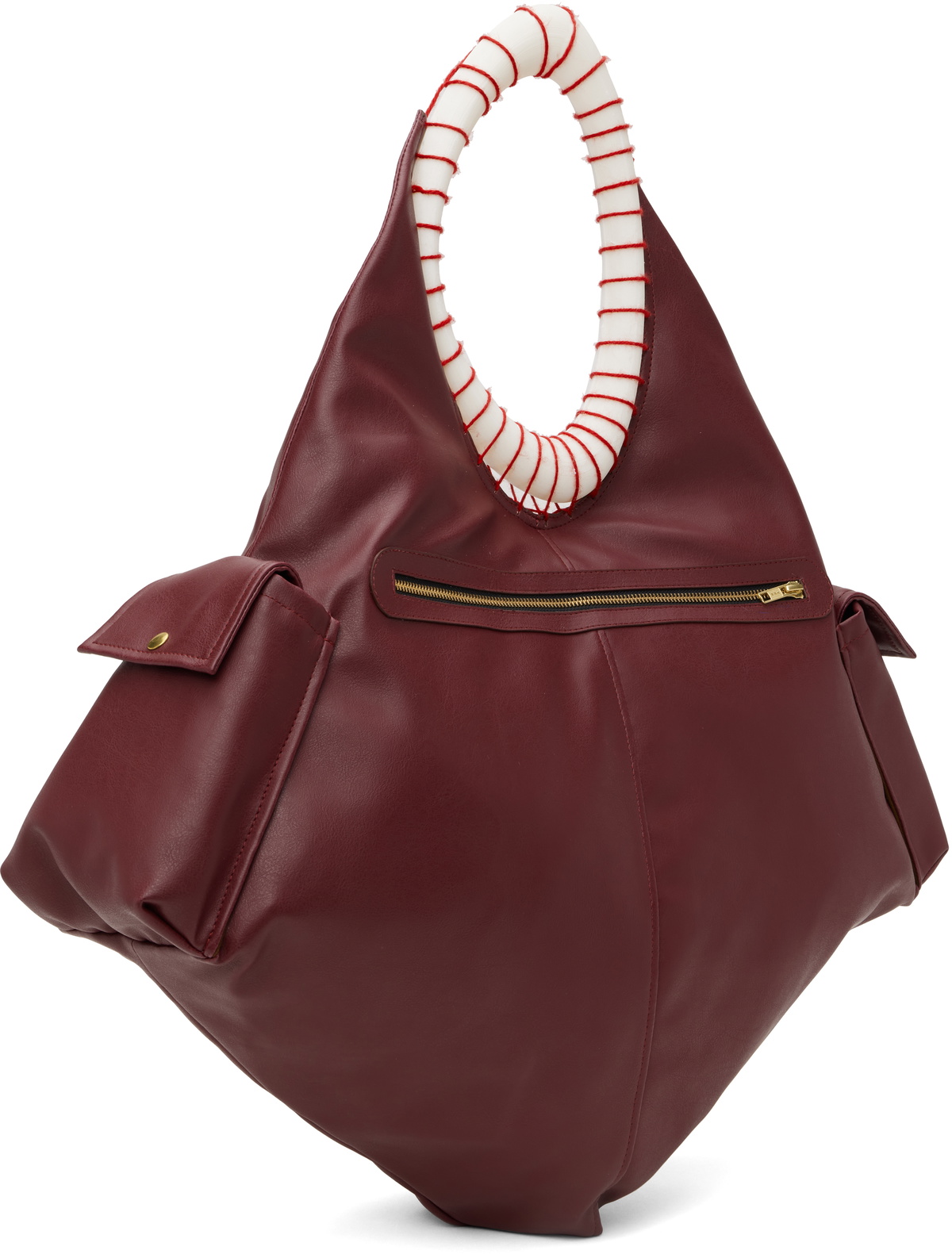 Stanley Raffington Burgundy Curve Tote