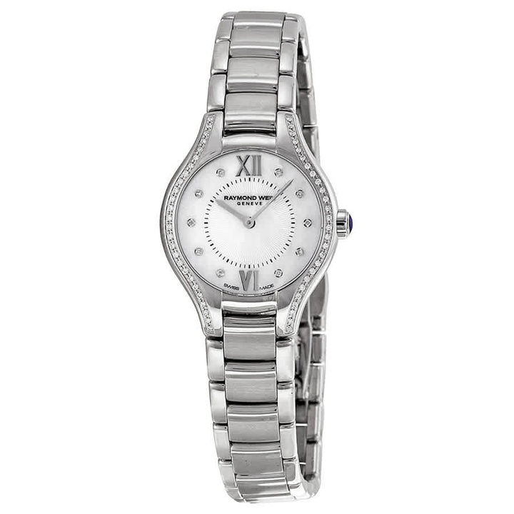 Photo: Raymond Weil Noemia Mother of Pearl Diamond Dial Ladies Watch 5124-STS-00985