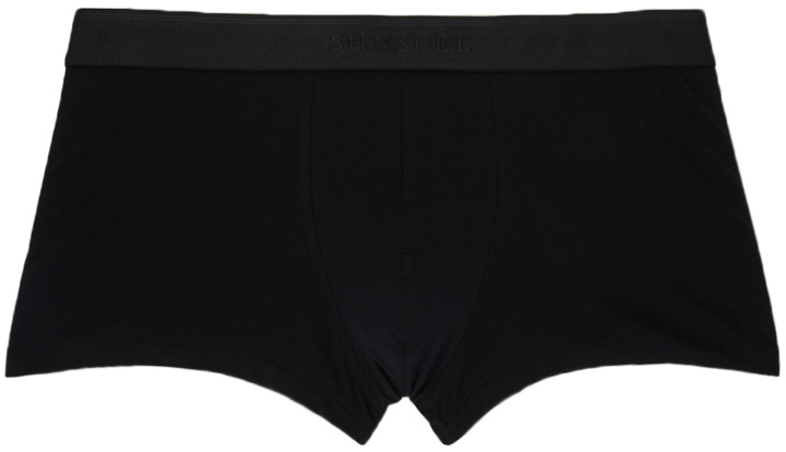 Photo: Sunspel Black Stretch Boxer Briefs