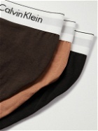Calvin Klein Underwear - Three-Pack Stretch-Cotton Briefs - Multi