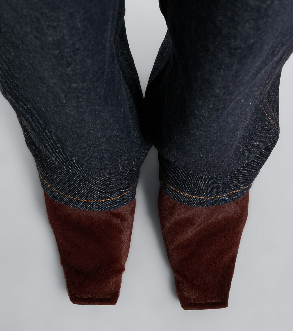 Khaite Marlene calf hair pumps