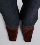 Khaite Marlene calf hair pumps