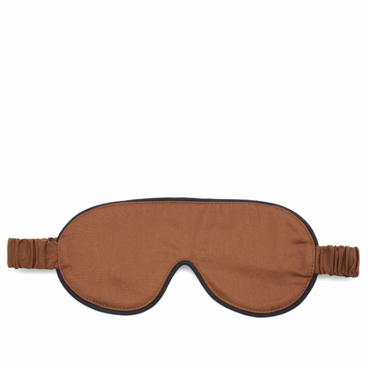 Photo: HAY Outline Sleep Mask in Milk Chocolate 