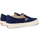 Vans - OG Classic LX Canvas Slip-On Sneakers - Blue