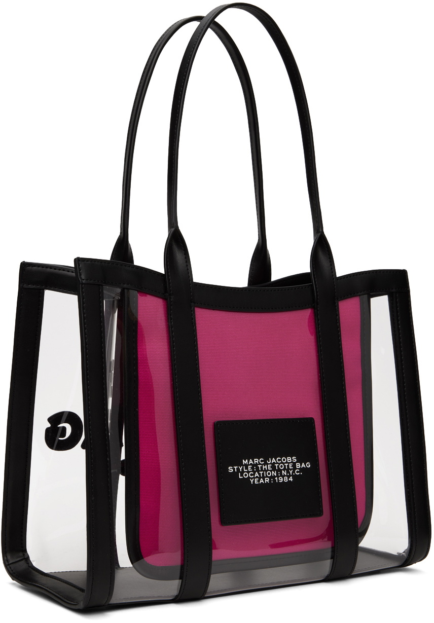 Marc Jacobs Black 'The Clear Medium' Tote