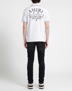 Amiri Mens Polo shirt in White