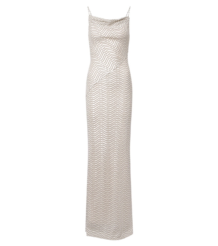 Photo: Missoni Zigzag lamé maxi dress