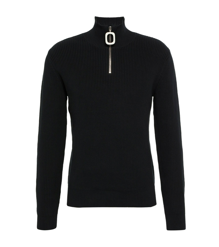 Photo: JW Anderson - Half-zip cotton sweater