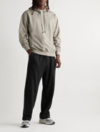 Auralee - Brushed Wool-Blend Jersey Trousers - Gray