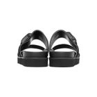 Valentino Black Valentino Garavani VLTN Slides