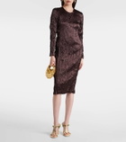 Bottega Veneta Satin midi dress