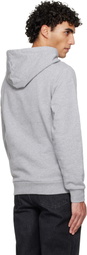 A.P.C. Gray Standard Grand 'VPC' Hoodie