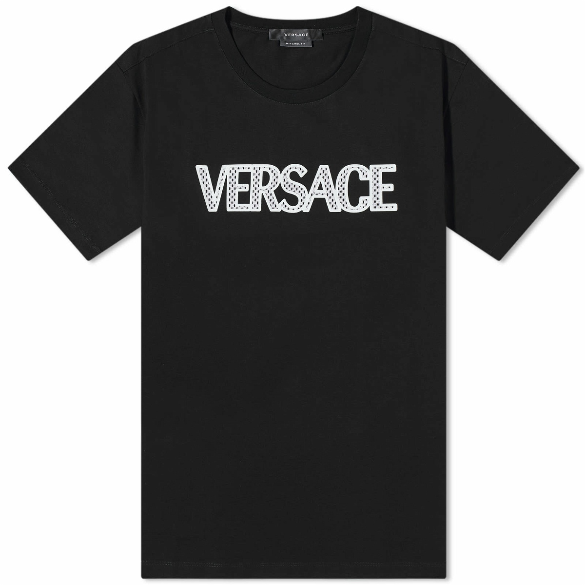 Versace Men's Logo T-Shirt in Black Versace