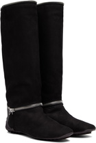 Kiko Kostadinov Black Modular Driving Boots
