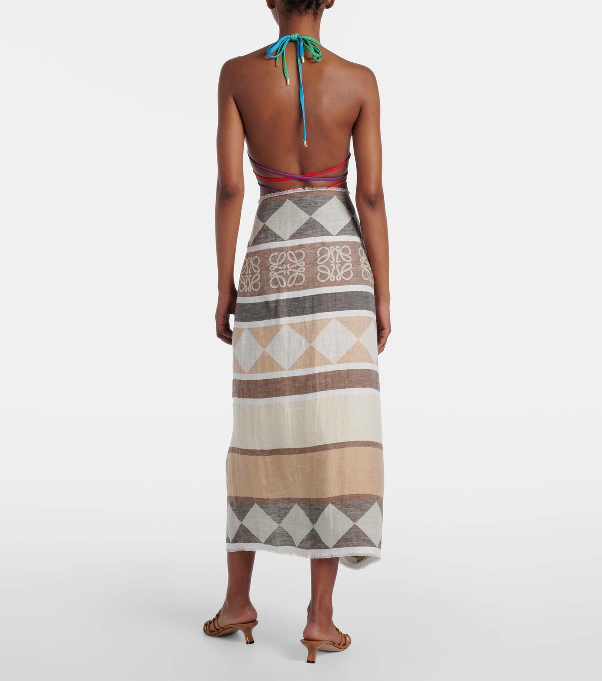 Loewe Paula's Ibiza Anagram beach cover-up