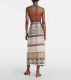 Loewe Paula's Ibiza Anagram beach cover-up