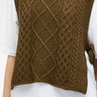 Beams Boy Women's G. Alan Vest in Olive 