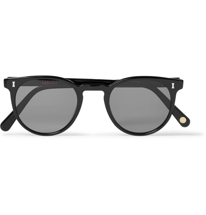 Photo: Cubitts - Herbrand Round-Frame Acetate Sunglasses - Black