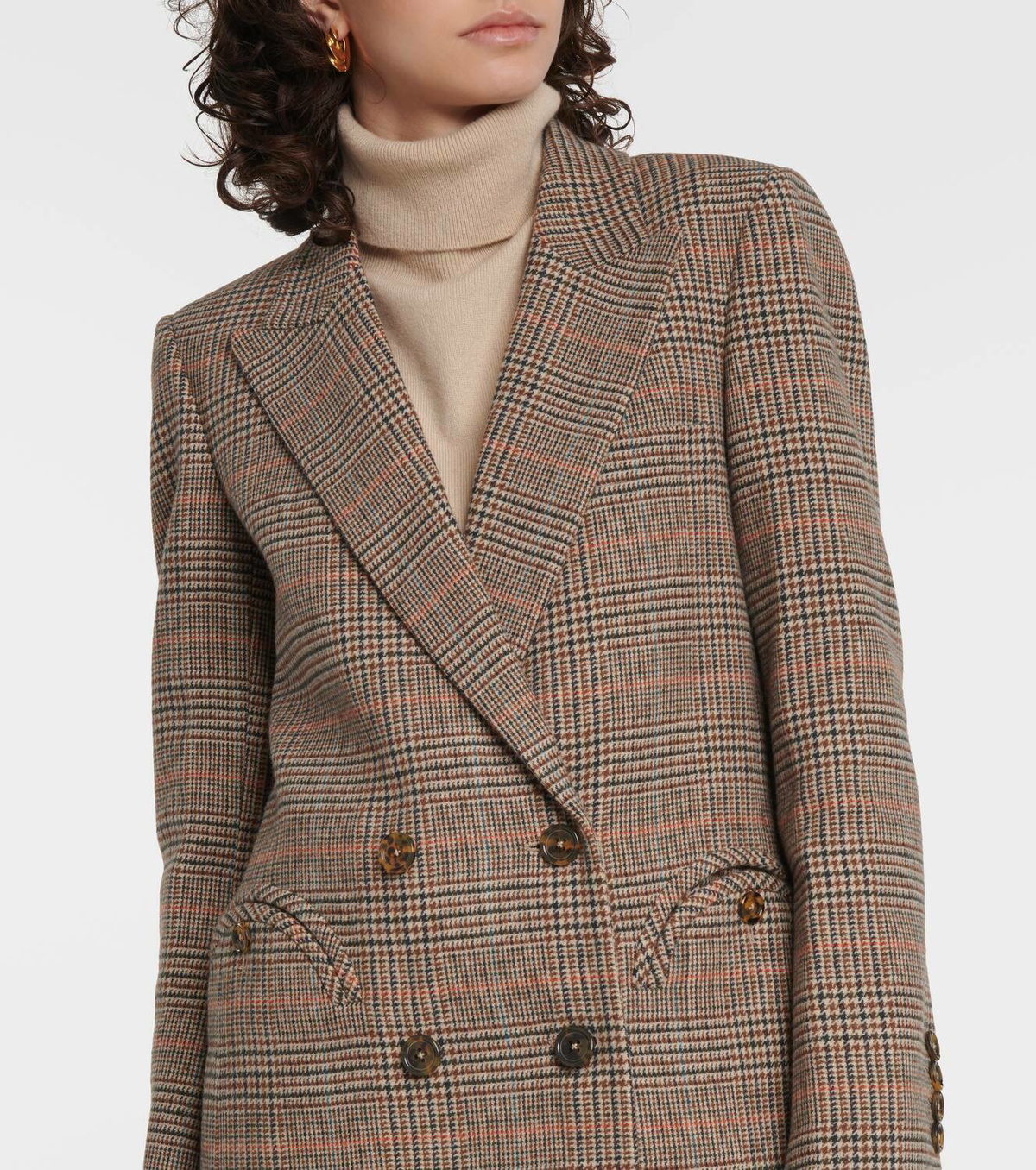 Blazé Milano Checked double-breasted blazer