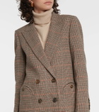 Blazé Milano Checked double-breasted blazer